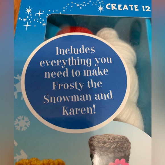 Frosty the Snowman Crochet Kit - Picture 3 of 3